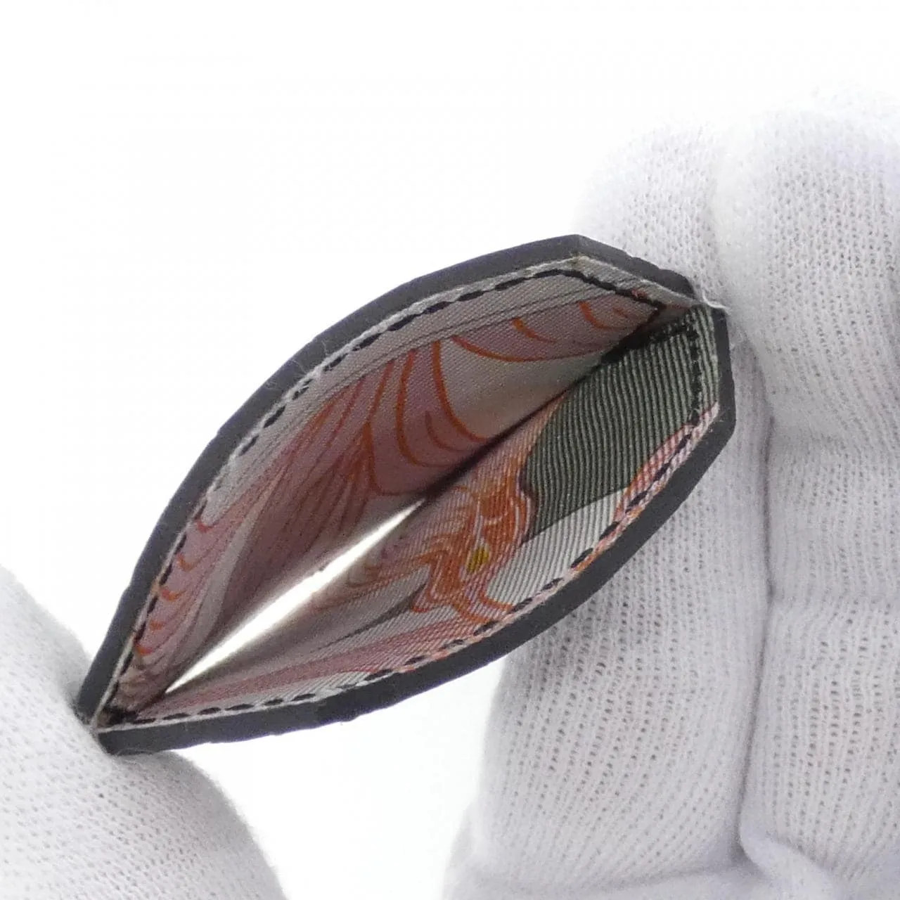 HERMES 603661S Scarf Black Rank A - Thumbnail 4