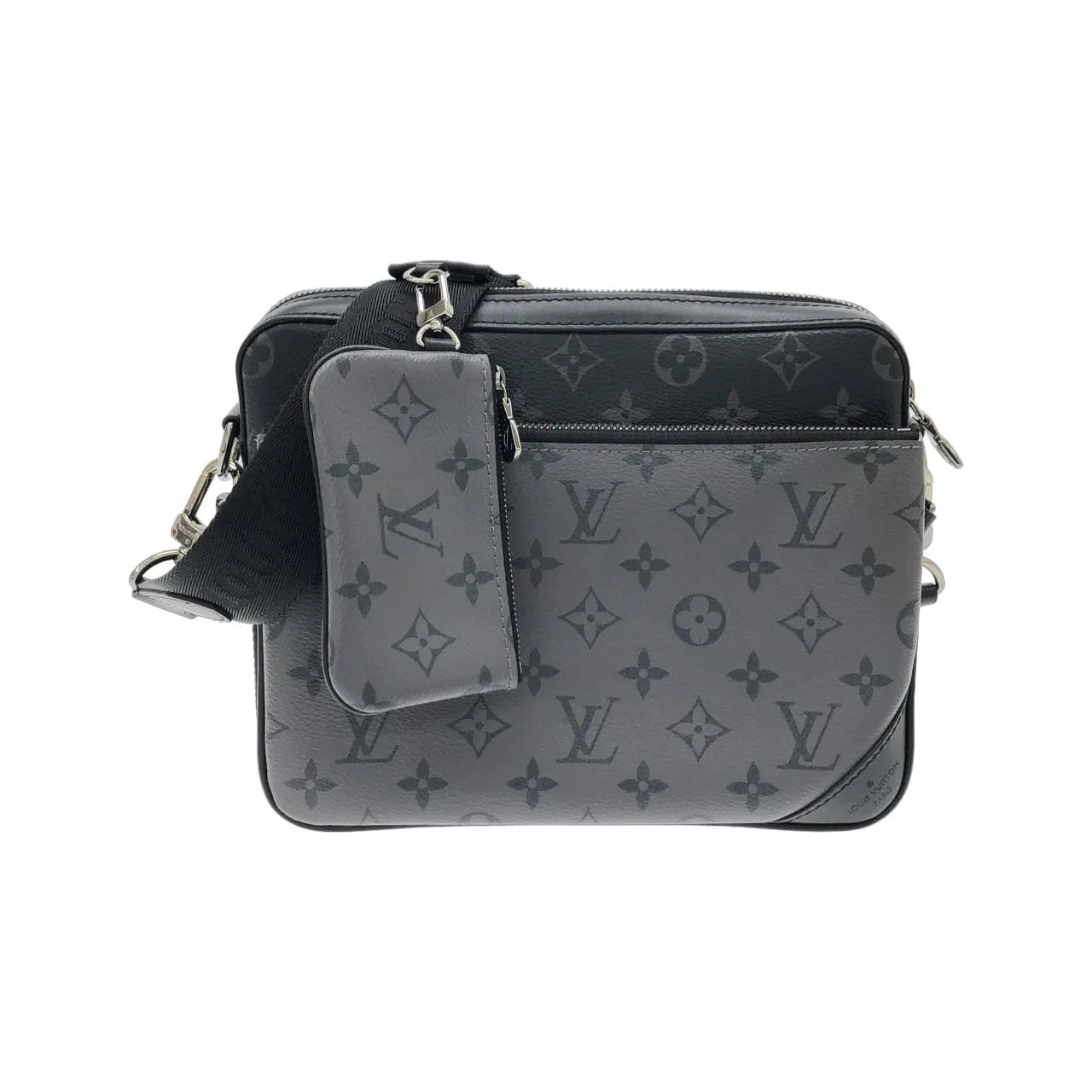 LOUIS VUITTON Eclipse M69443 Shoulder Monogram Black