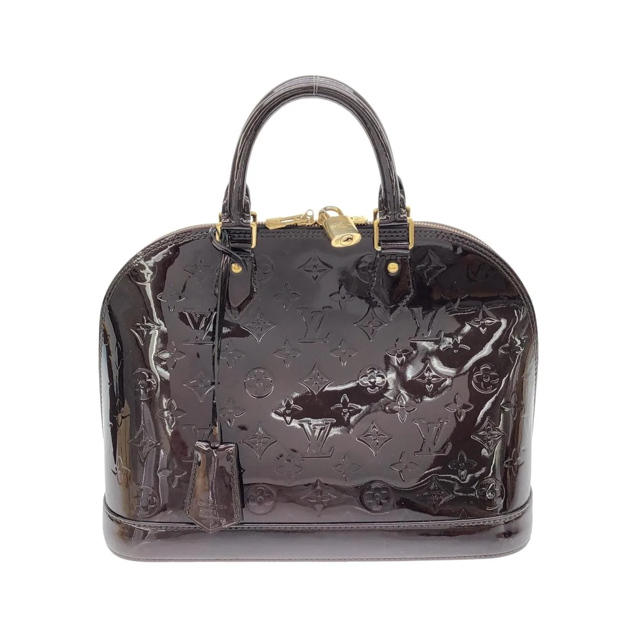 LOUIS VUITTON Alma M91611 Handbag Vernis
