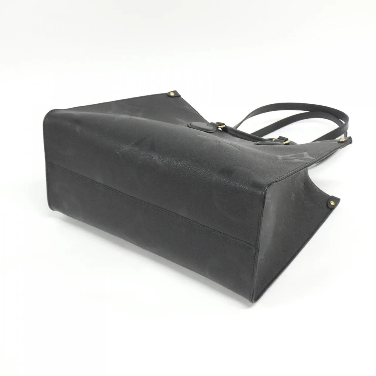 LOUIS VUITTON OnTheGo M45595 Handbag Monogram 黑色 Monogram 中古品A - 縮圖 2