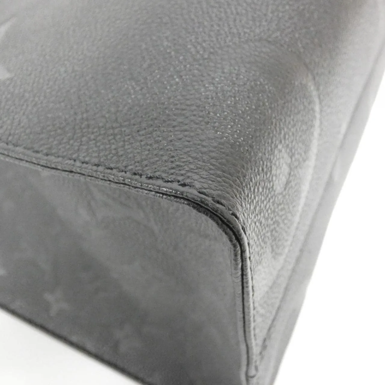 LOUIS VUITTON OnTheGo M45595 Handbag Monogram 黑色 Monogram 中古品A - 縮圖 3