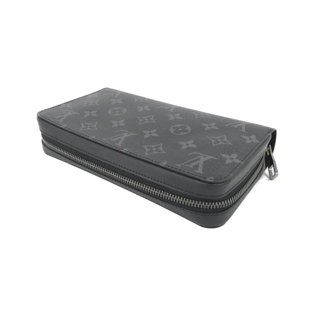 LOUIS VUITTON Eclipse M61698 Wallet Monogram Black Monogram Rank A - Thumbnail 2