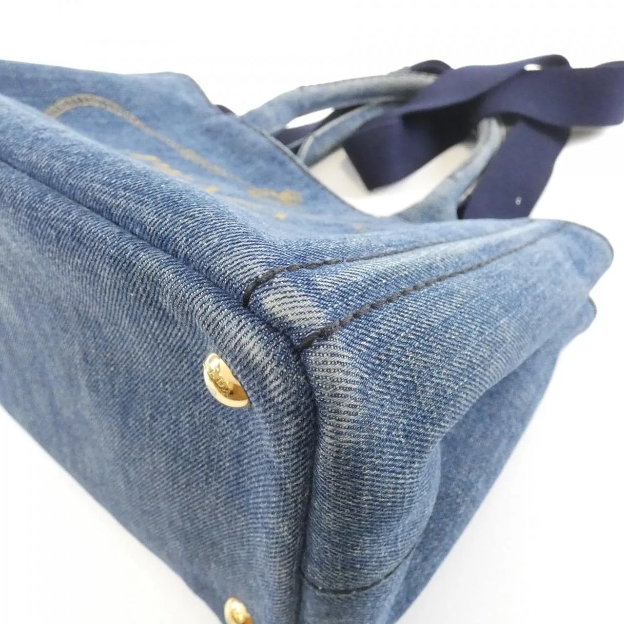 PRADA 1BG439 Handbag Blue Rank B - Thumbnail 3