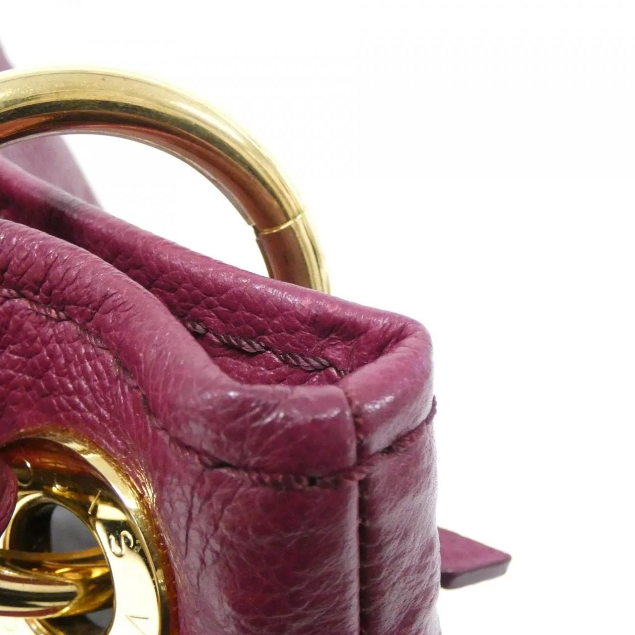 LOUIS VUITTON M94047 Shoulder Monogram 黑色 Monogram 中古品A - 縮圖 4