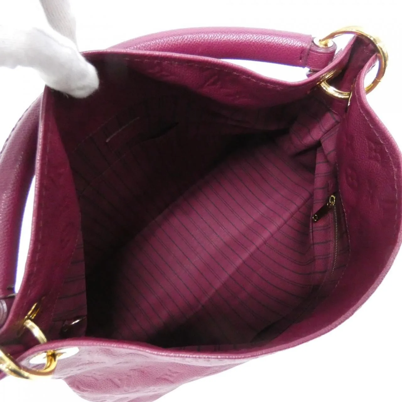 LOUIS VUITTON M94047 Shoulder Monogram 黑色 Monogram 中古品A - 縮圖 7