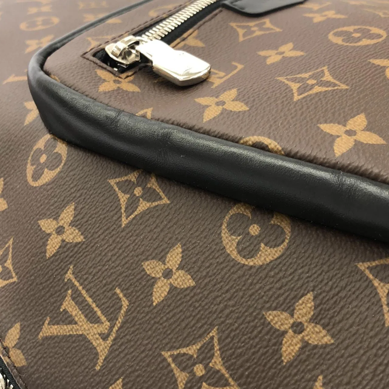 LOUIS VUITTON M45349 Backpack Monogram 黑色 Monogram 中古品A - 縮圖 6