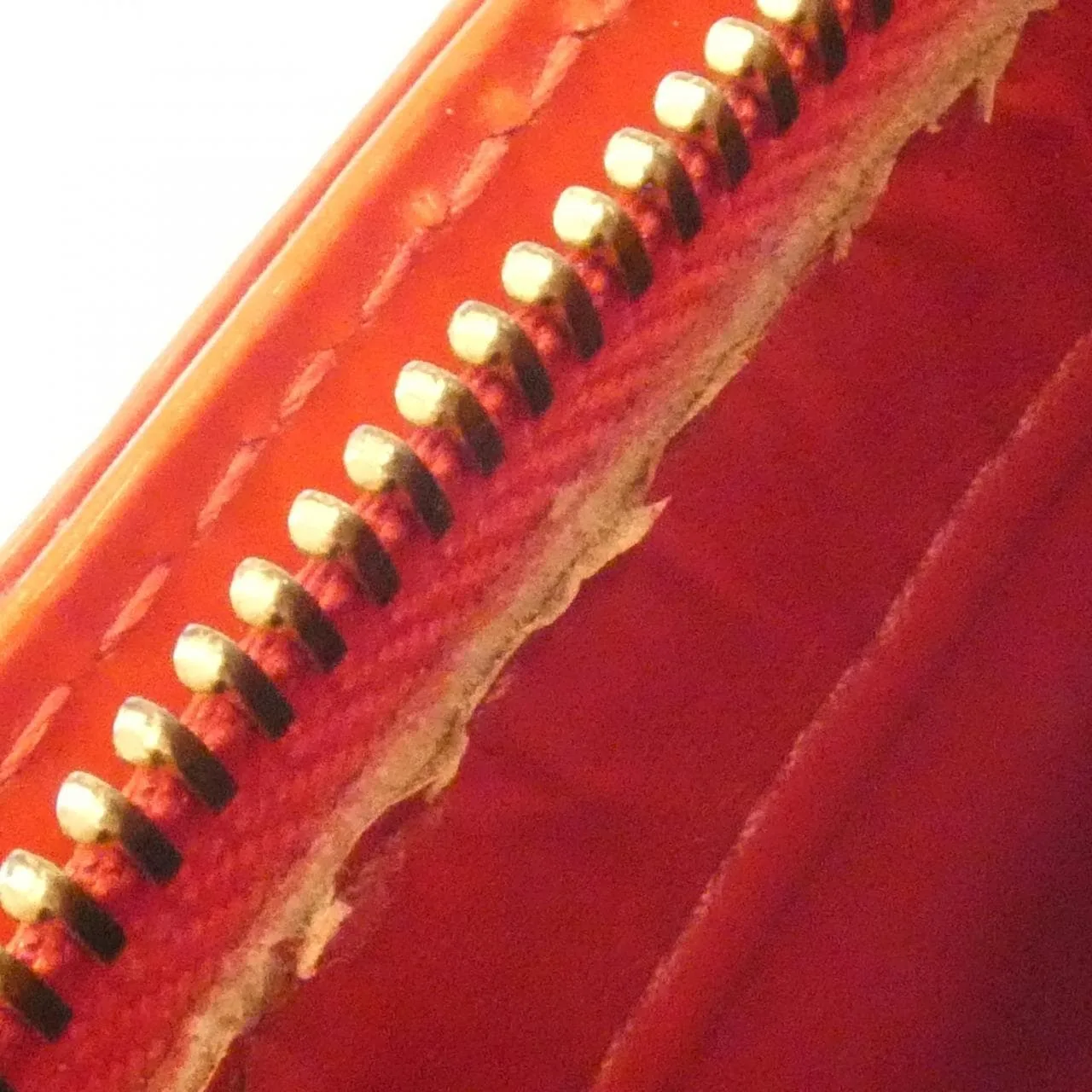 LOUIS VUITTON M91092 Handbag Vernis 紅色 Vernis 中古品B - 縮圖 9