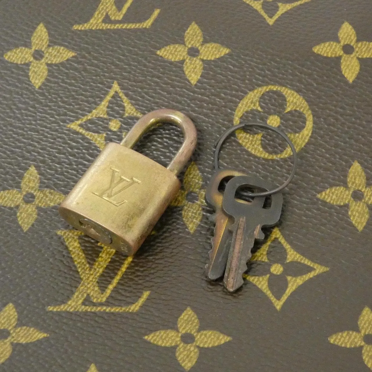 LOUIS VUITTON M47275 Shoulder Monogram 黑色 Monogram 中古品A - 縮圖 3