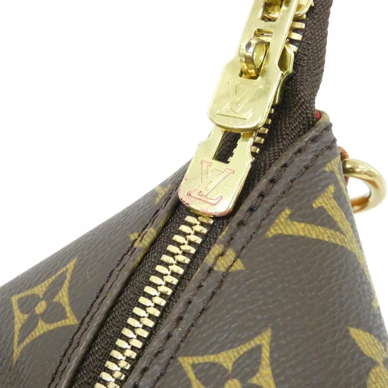 LOUIS VUITTON M47275 Shoulder Monogram 黑色 Monogram 中古品A - 縮圖 4