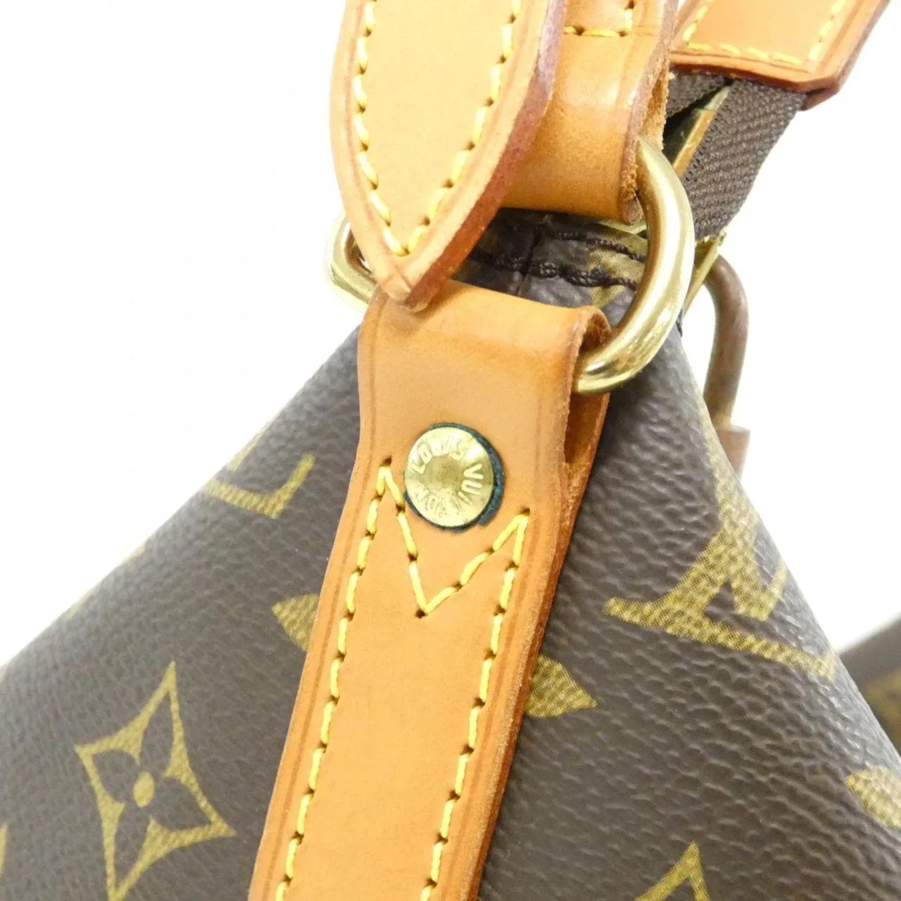 LOUIS VUITTON M47275 Shoulder Monogram 黑色 Monogram 中古品A - 縮圖 5