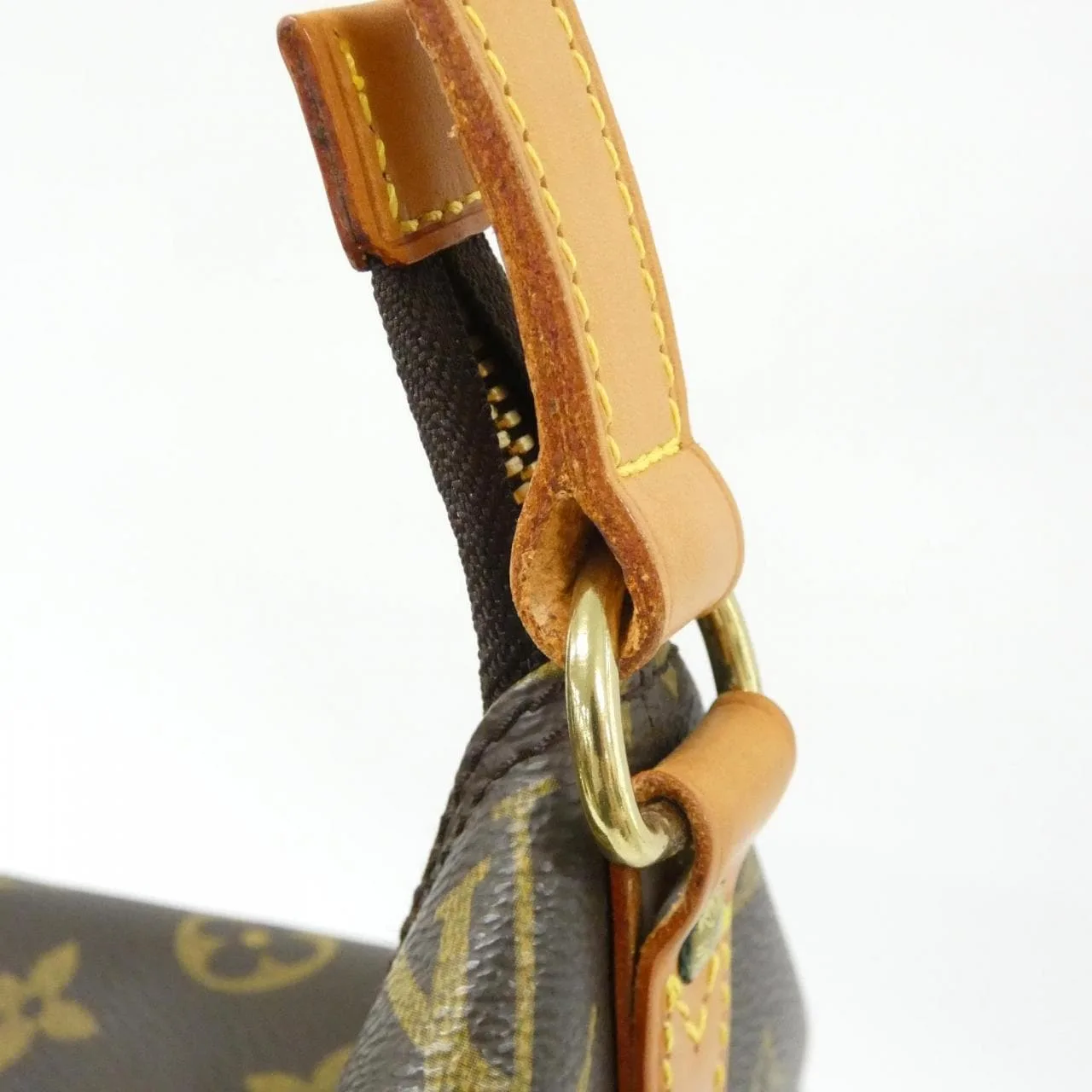 LOUIS VUITTON M47275 Shoulder Monogram 黑色 Monogram 中古品A - 縮圖 6