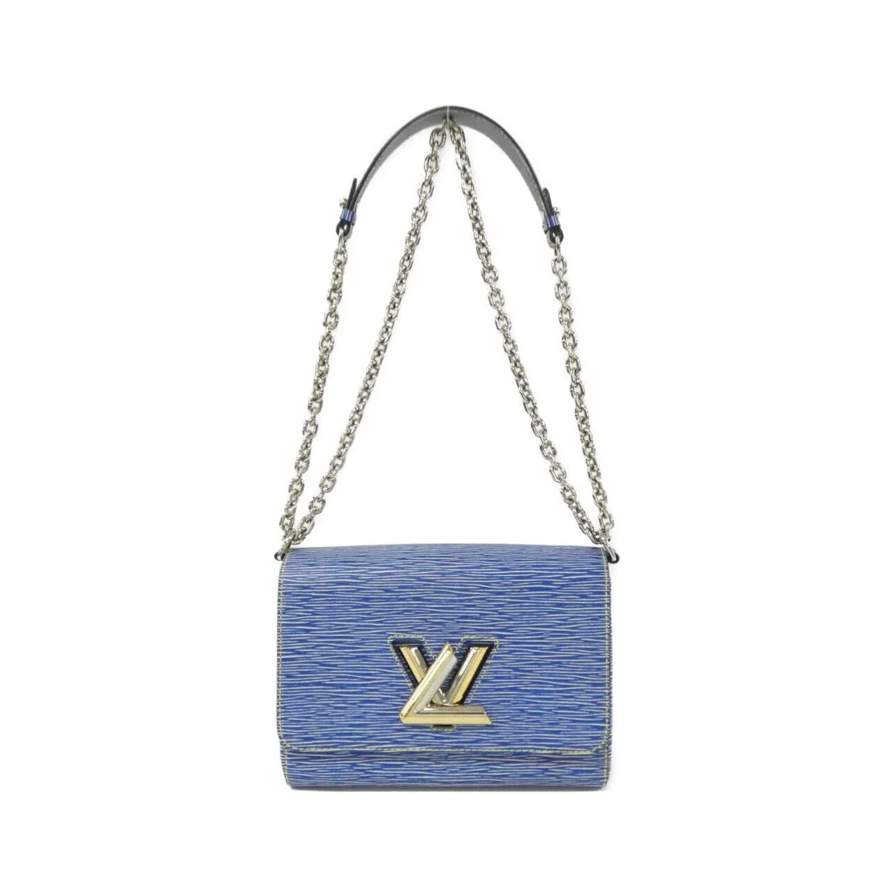 LOUIS VUITTON Twist M50271 Shoulder Denim Blue