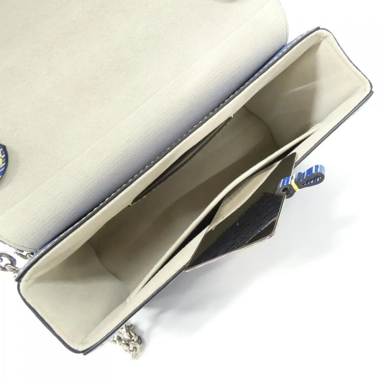 LOUIS VUITTON Twist M50271 Shoulder Denim 藍色 牛仔布 中古品A - 縮圖 8