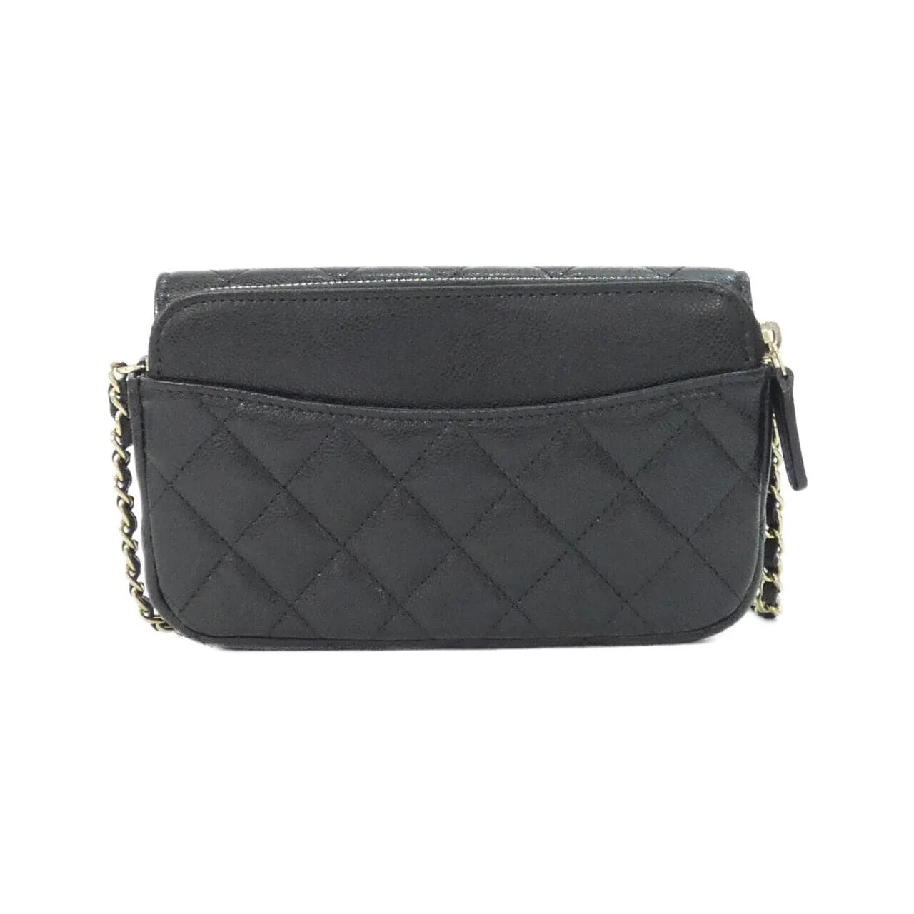 CHANEL Timeless Classic AP2096 Wallet Grained Calfskin 黑色 荔枝紋牛皮 中古品A - 縮圖 2