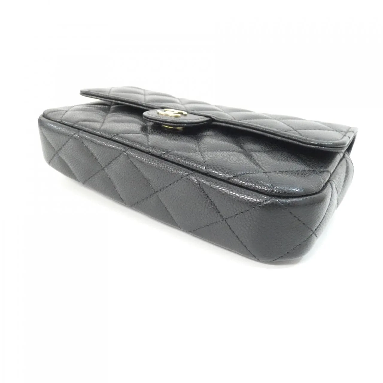 CHANEL Timeless Classic AP2096 Wallet Grained Calfskin 黑色 荔枝紋牛皮 中古品A - 縮圖 3