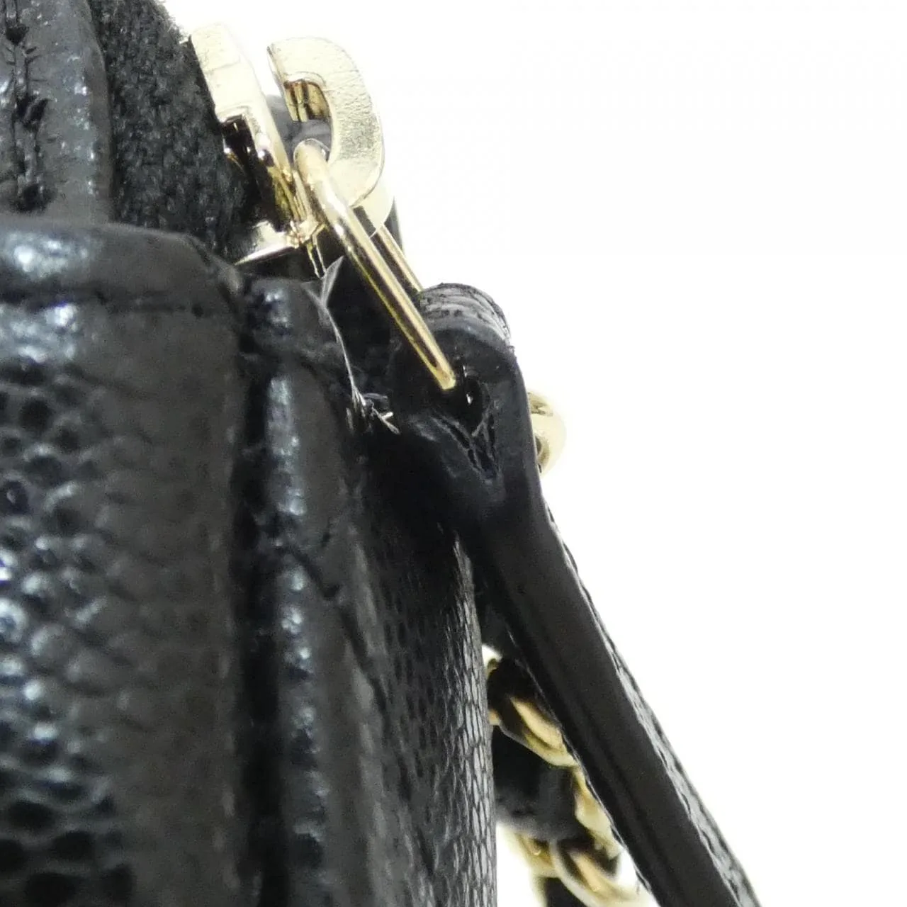 CHANEL Timeless Classic AP2096 Wallet Grained Calfskin 黑色 荔枝紋牛皮 中古品A - 縮圖 6