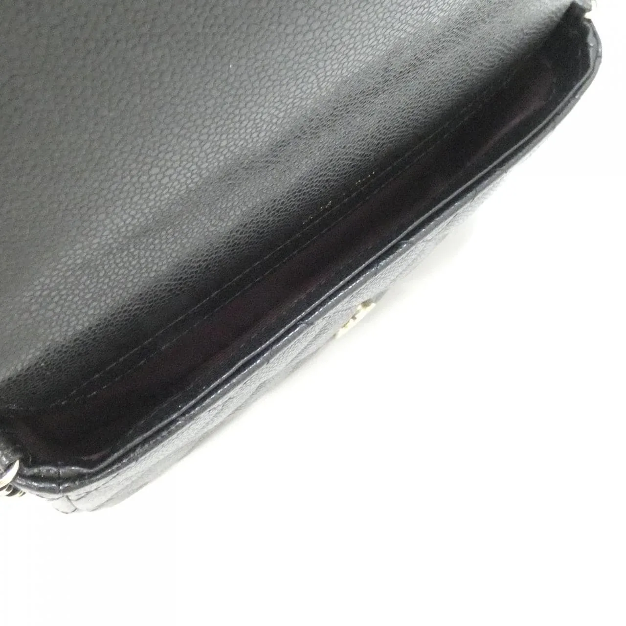 CHANEL Timeless Classic AP2096 Wallet Grained Calfskin 黑色 荔枝紋牛皮 中古品A - 縮圖 8