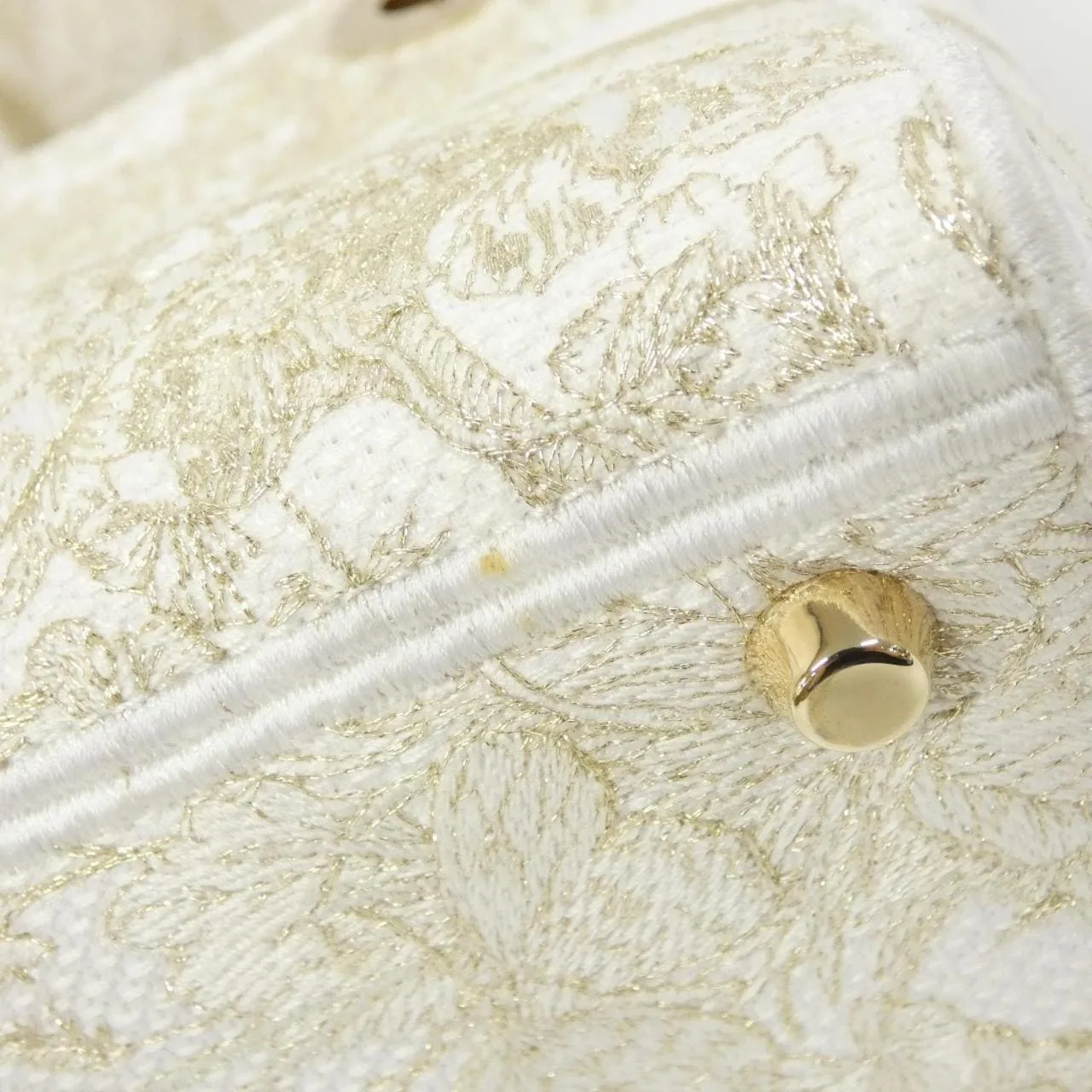 DIOR Lady Dior M0565OESV 手提包 帆布 黑色 帆布 中古品A - 縮圖 3