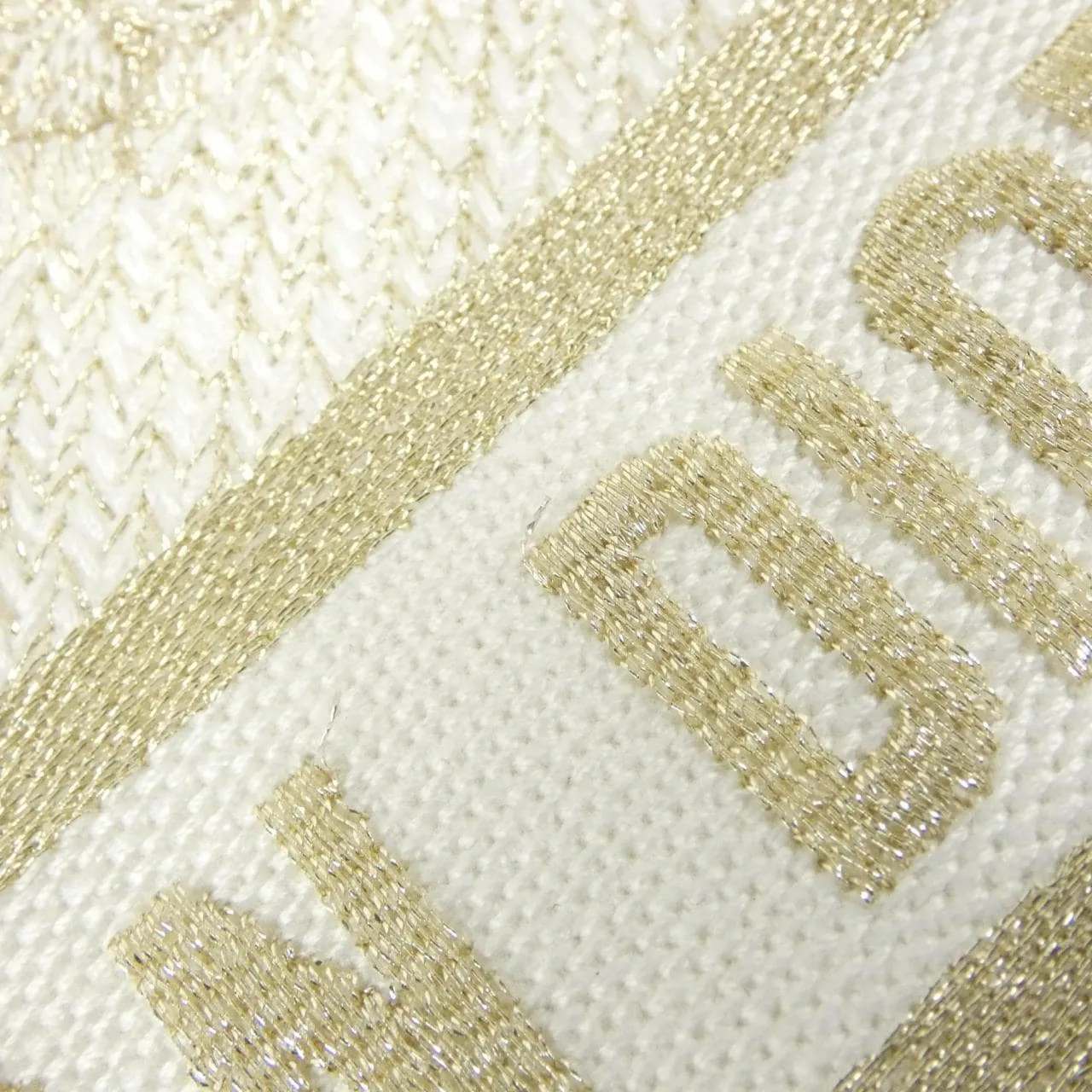 DIOR Lady Dior M0565OESV 手提包 帆布 黑色 帆布 中古品A - 縮圖 4