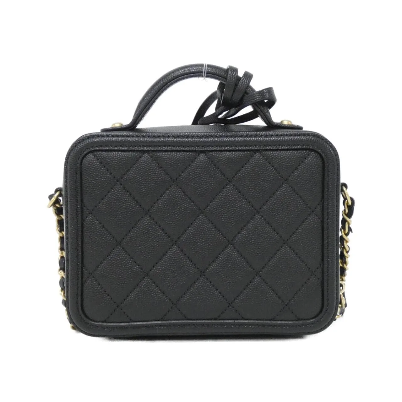 CHANEL 93342 Handbag Grained Calfskin