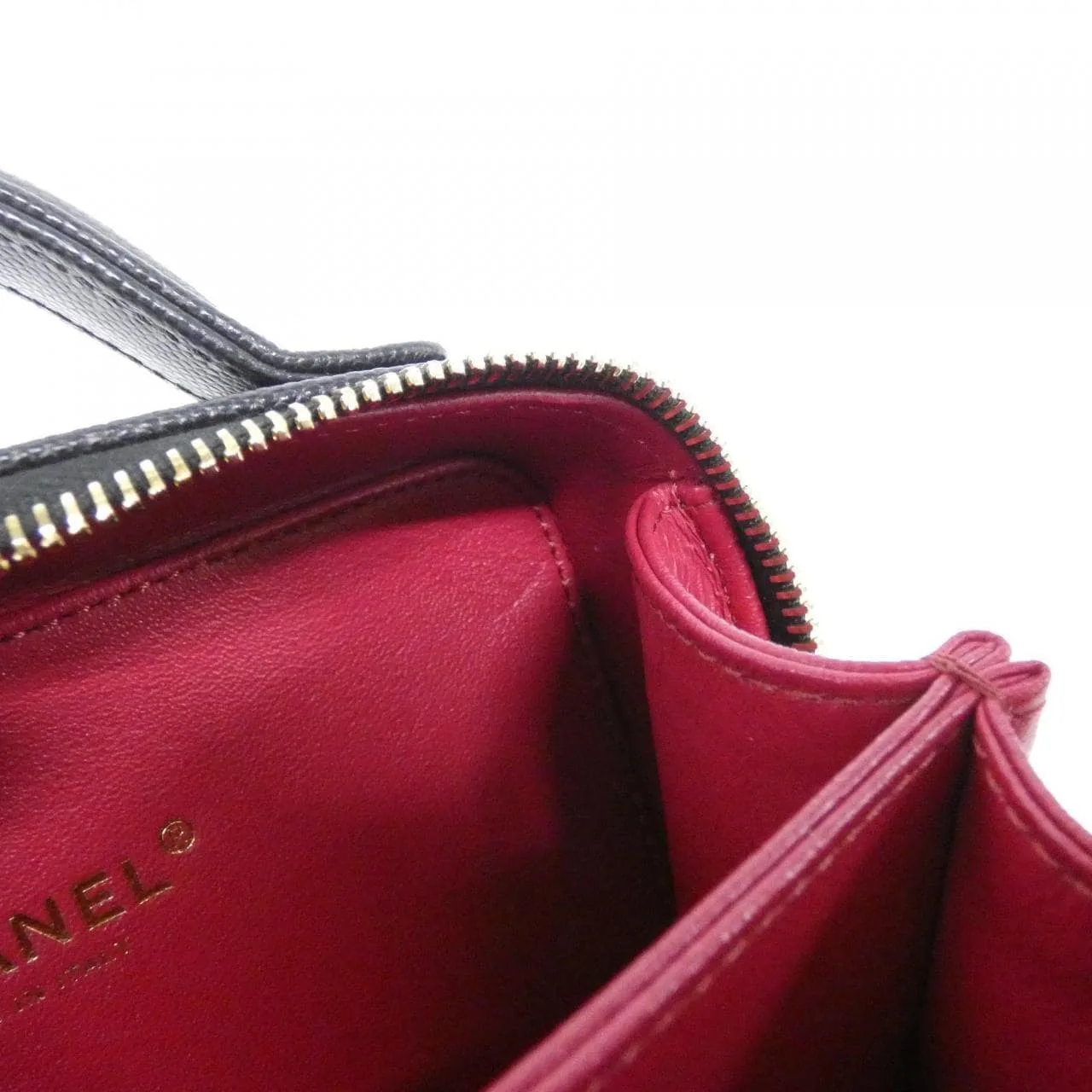 CHANEL 93342 Handbag Grained Calfskin