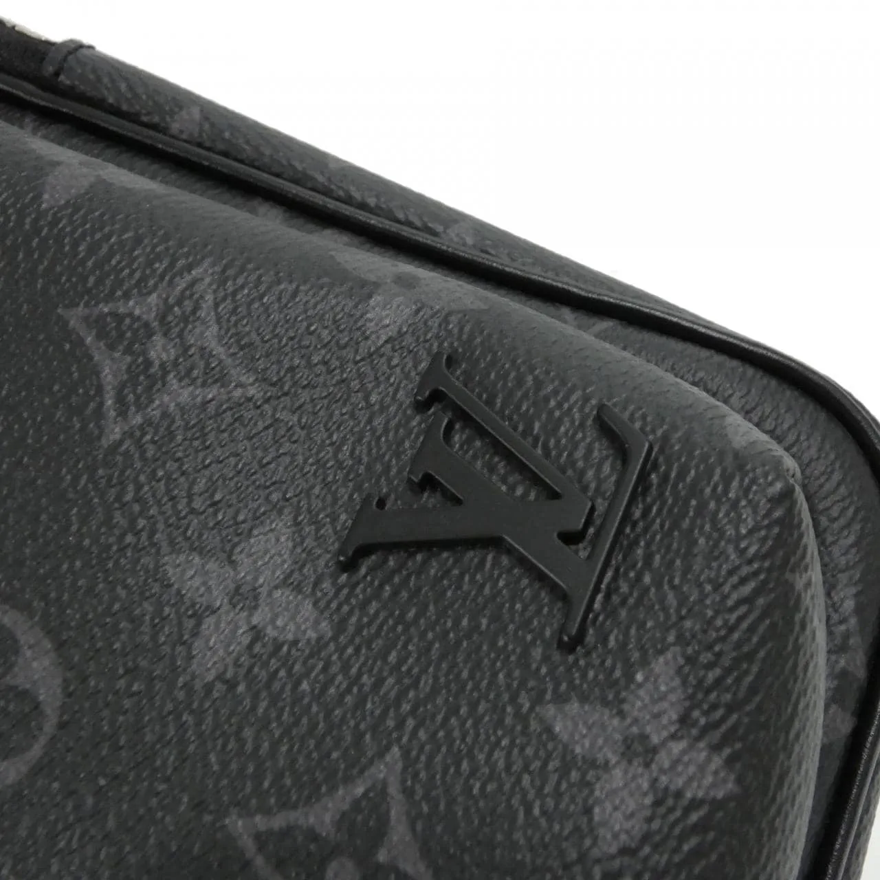 LOUIS VUITTON Avenue M47137 Shoulder Monogram 黑色 Monogram 中古品A - 縮圖 4