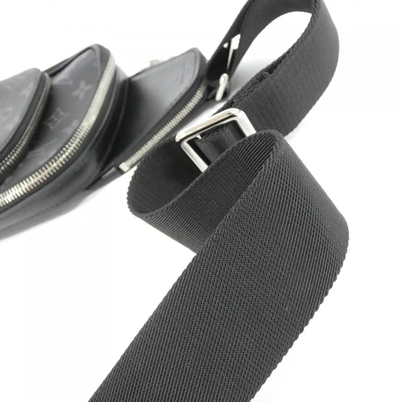 LOUIS VUITTON Avenue M47137 Shoulder Monogram 黑色 Monogram 中古品A - 縮圖 7