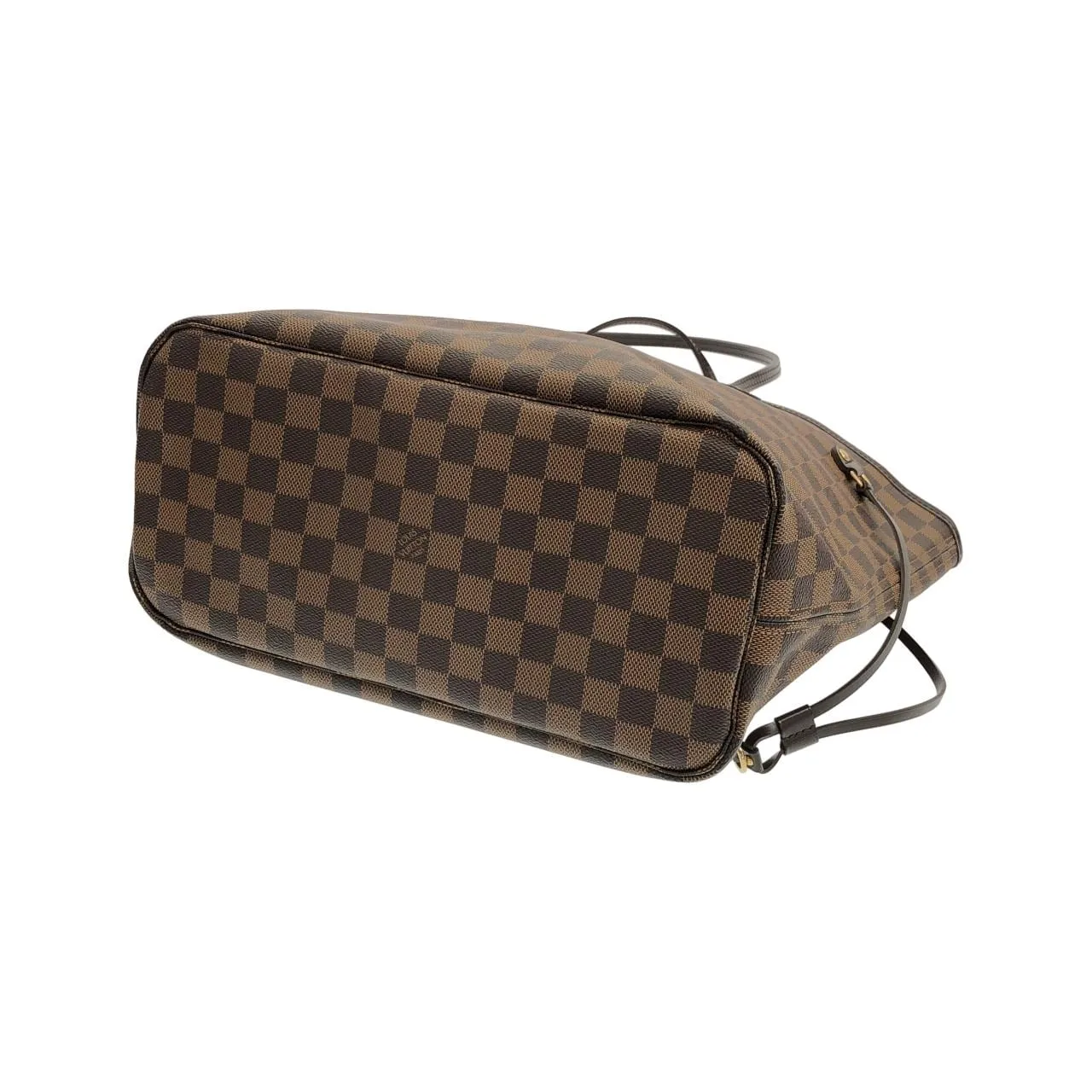 LOUIS VUITTON Neverfull N51105 Tote Damier 黑色 Damier 中古品A - 縮圖 2