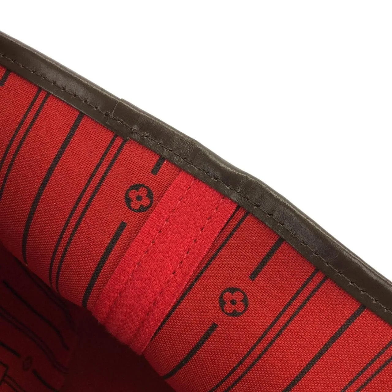 LOUIS VUITTON Neverfull N51105 Tote Damier 黑色 Damier 中古品A - 縮圖 7