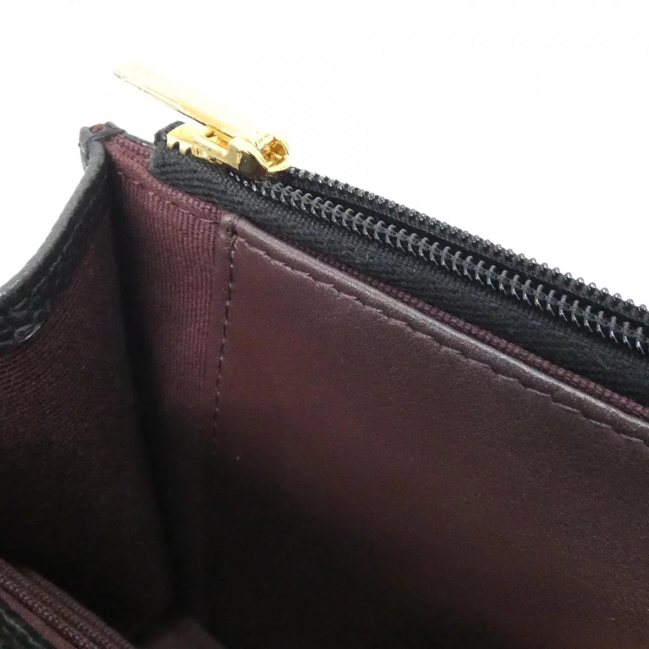 CHANEL Timeless Classic AP0250 Wallet Grained Calfskin 黑色 荔枝紋牛皮 中古品A - 縮圖 8