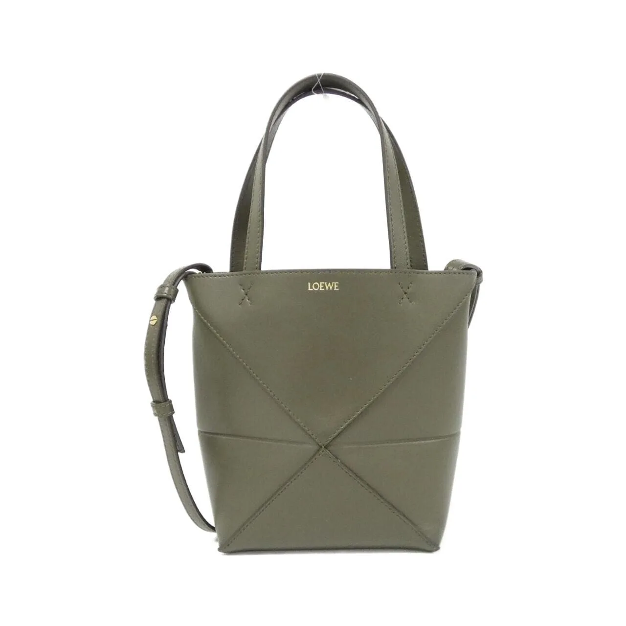 LOEWE Puzzle A657V25X01 Tote Black