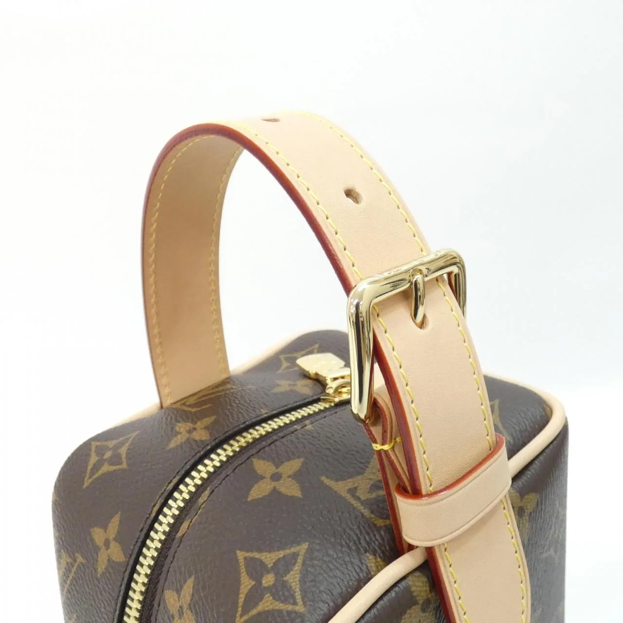 LOUIS VUITTON M83112 Pouch Monogram 黑色 Monogram 中古品A - 縮圖 4
