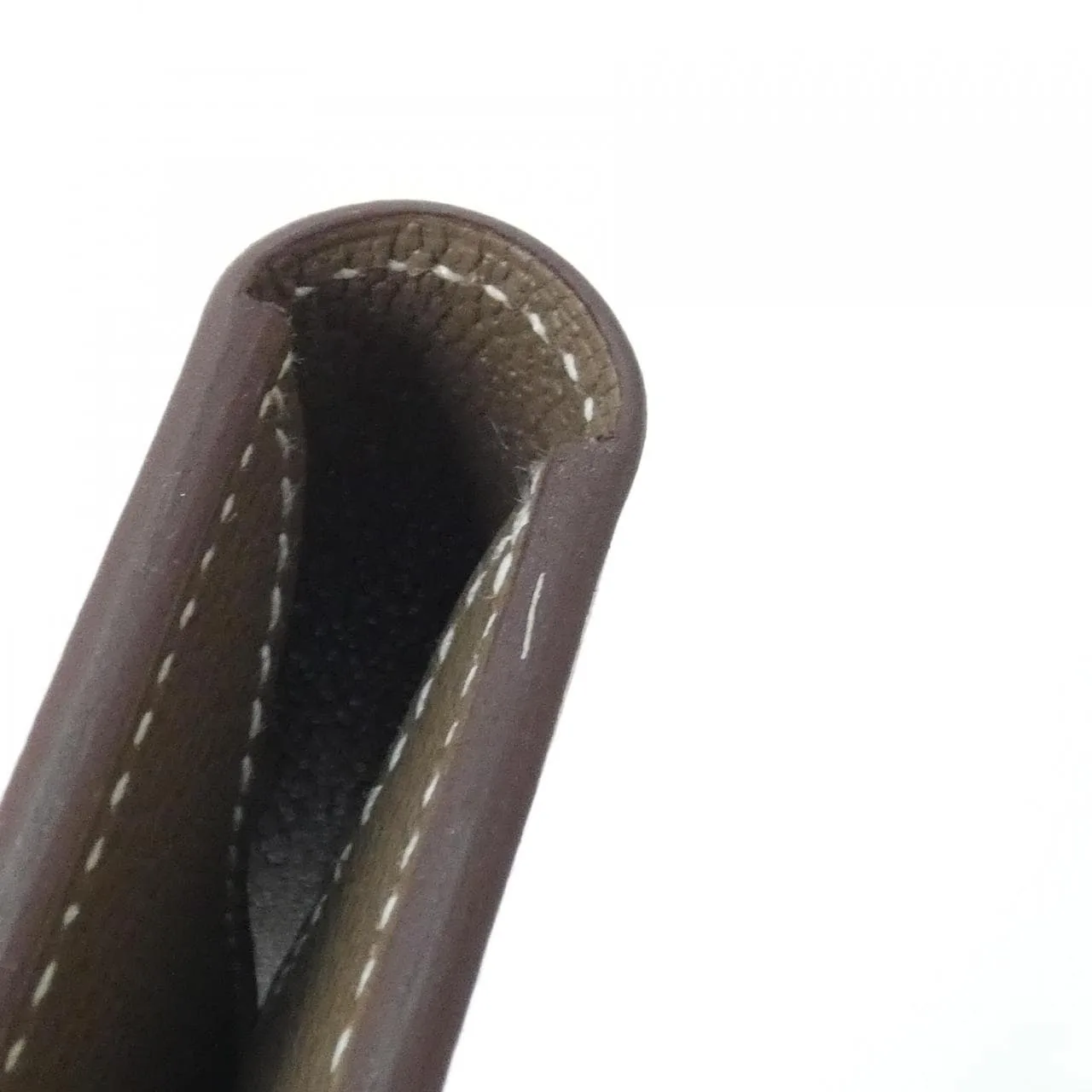 HERMES 088066CK Card Case Etoupe Rank A - Thumbnail 3