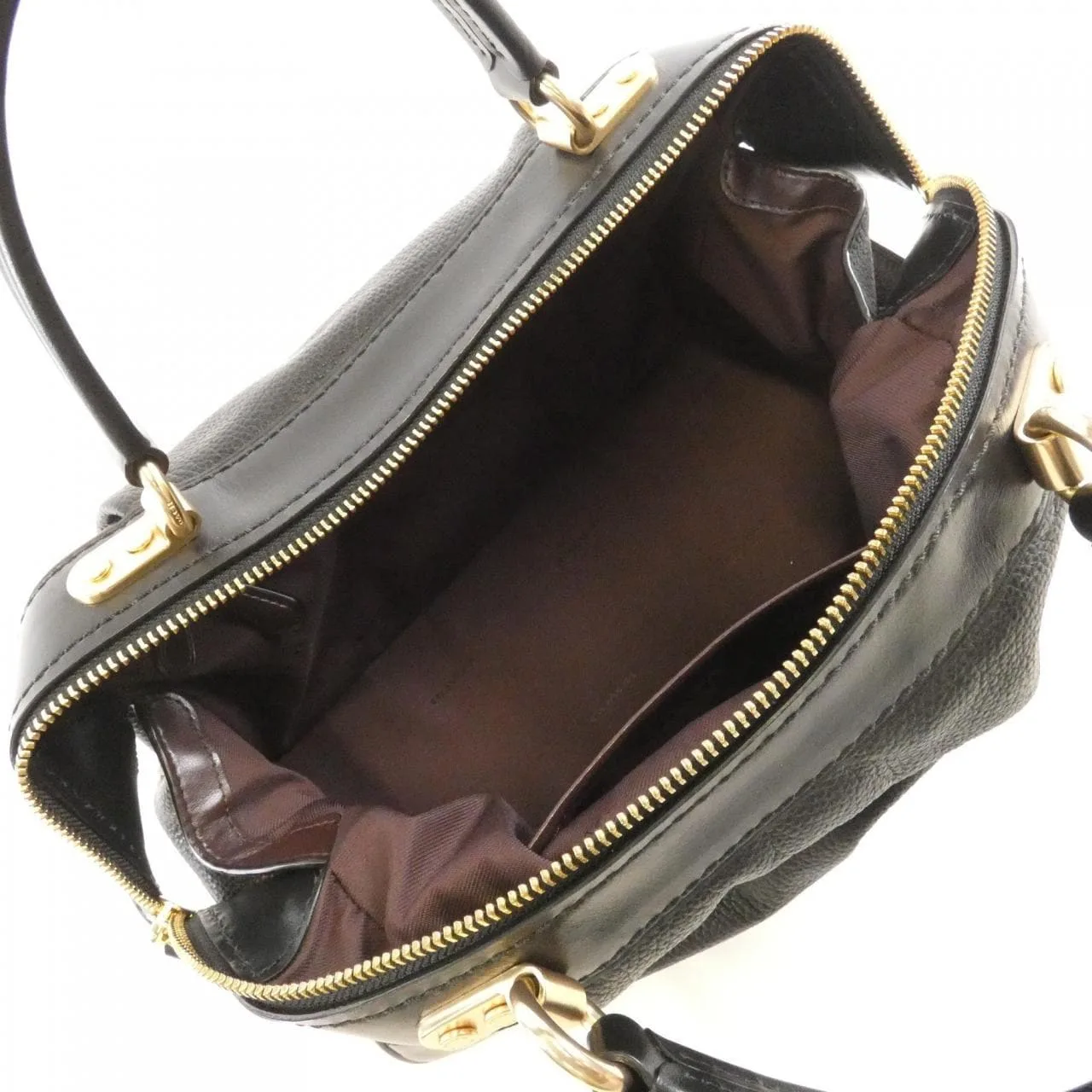 COACH 69621 Shoulder Leather 黑色 皮革 中古品A - 縮圖 6