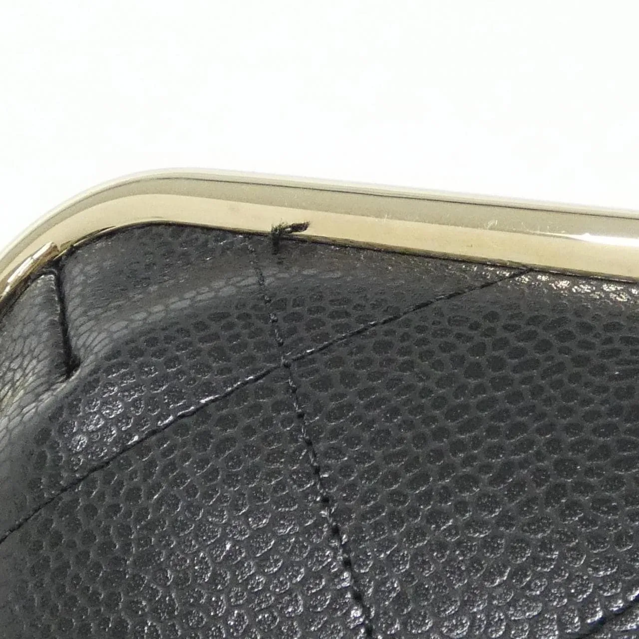 CHANEL AP4268 Shoulder Grained Calfskin 黑色 荔枝紋牛皮 中古品A - 縮圖 3