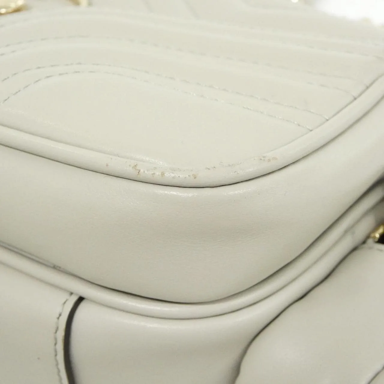 GUCCI 795228 AADPJ 肩背包 皮革 黑色 皮革 中古品B - 縮圖 3