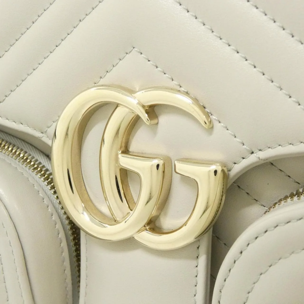 GUCCI 795228 AADPJ 肩背包 皮革 黑色 皮革 中古品B - 縮圖 4