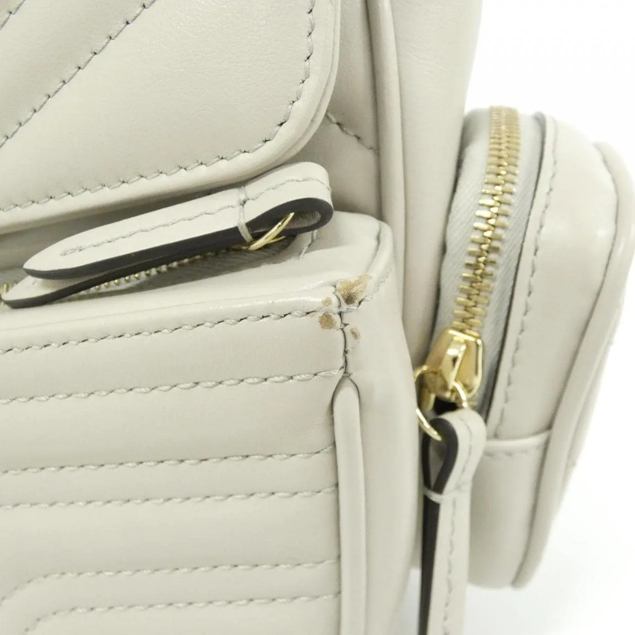 GUCCI 795228 AADPJ 肩背包 皮革 黑色 皮革 中古品B - 縮圖 7