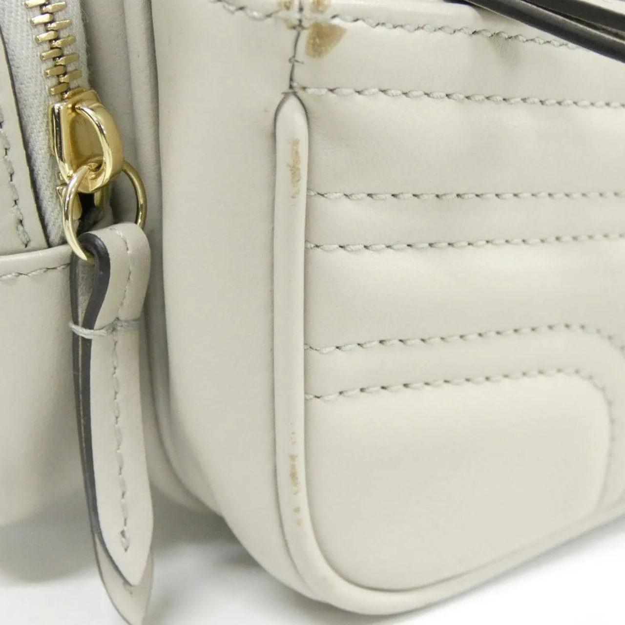 GUCCI 795228 AADPJ 肩背包 皮革 黑色 皮革 中古品B - 縮圖 8