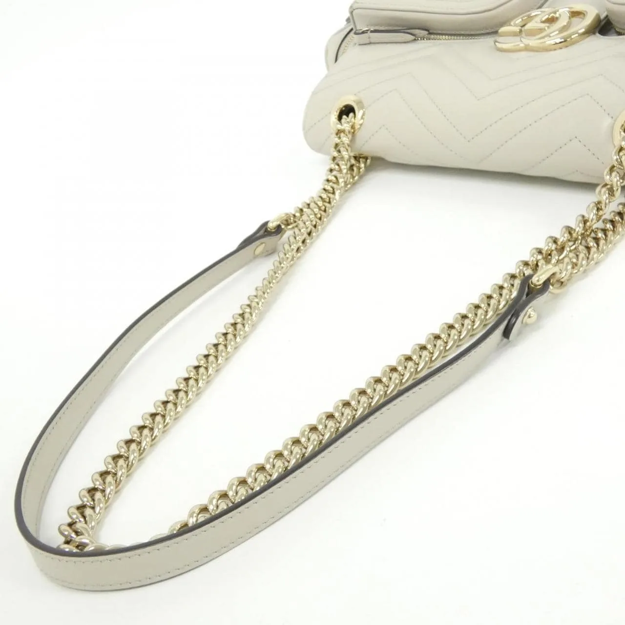 GUCCI 795228 AADPJ 肩背包 皮革 黑色 皮革 中古品B - 縮圖 9