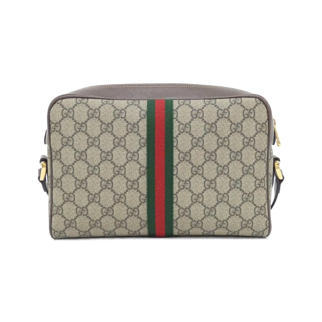 GUCCI 517080 96I3B Shoulder Canvas 黑色 帆布 中古品A - 縮圖 2