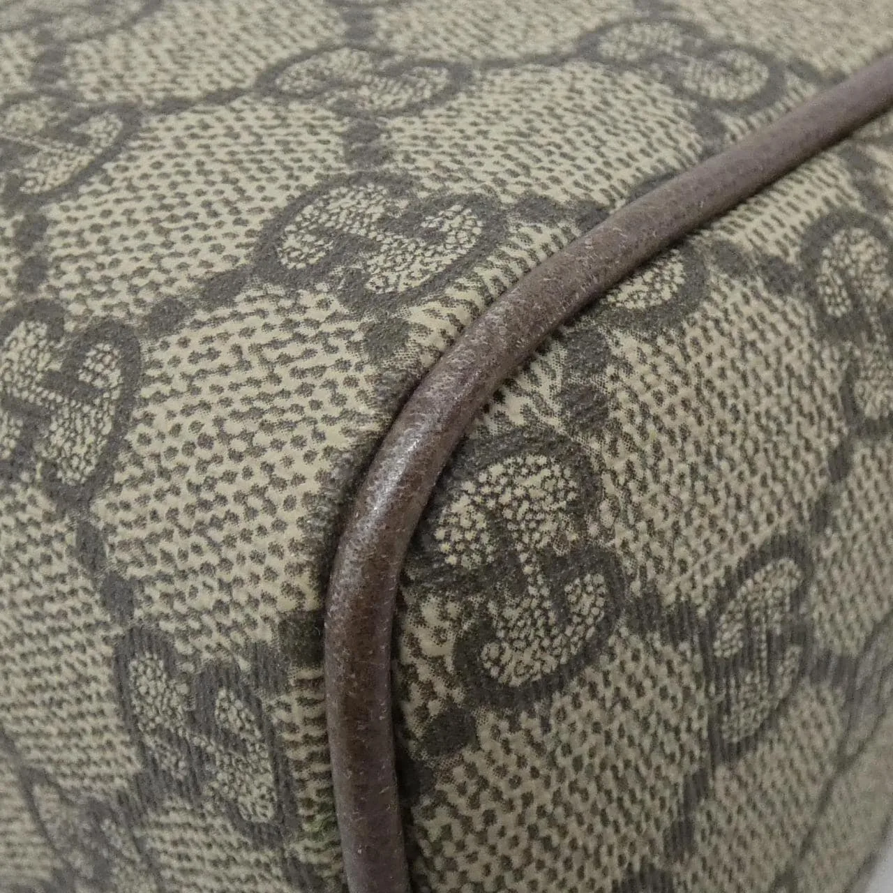 GUCCI 517080 96I3B Shoulder Canvas 黑色 帆布 中古品A - 縮圖 3