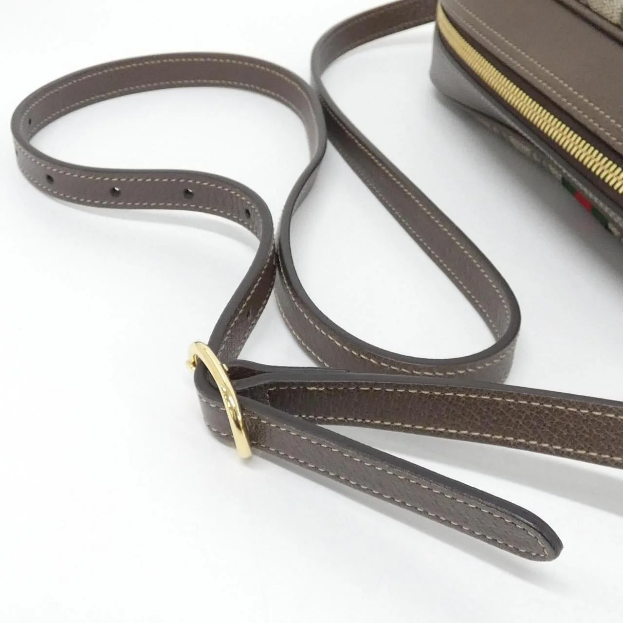 GUCCI 517080 96I3B Shoulder Canvas 黑色 帆布 中古品A - 縮圖 6