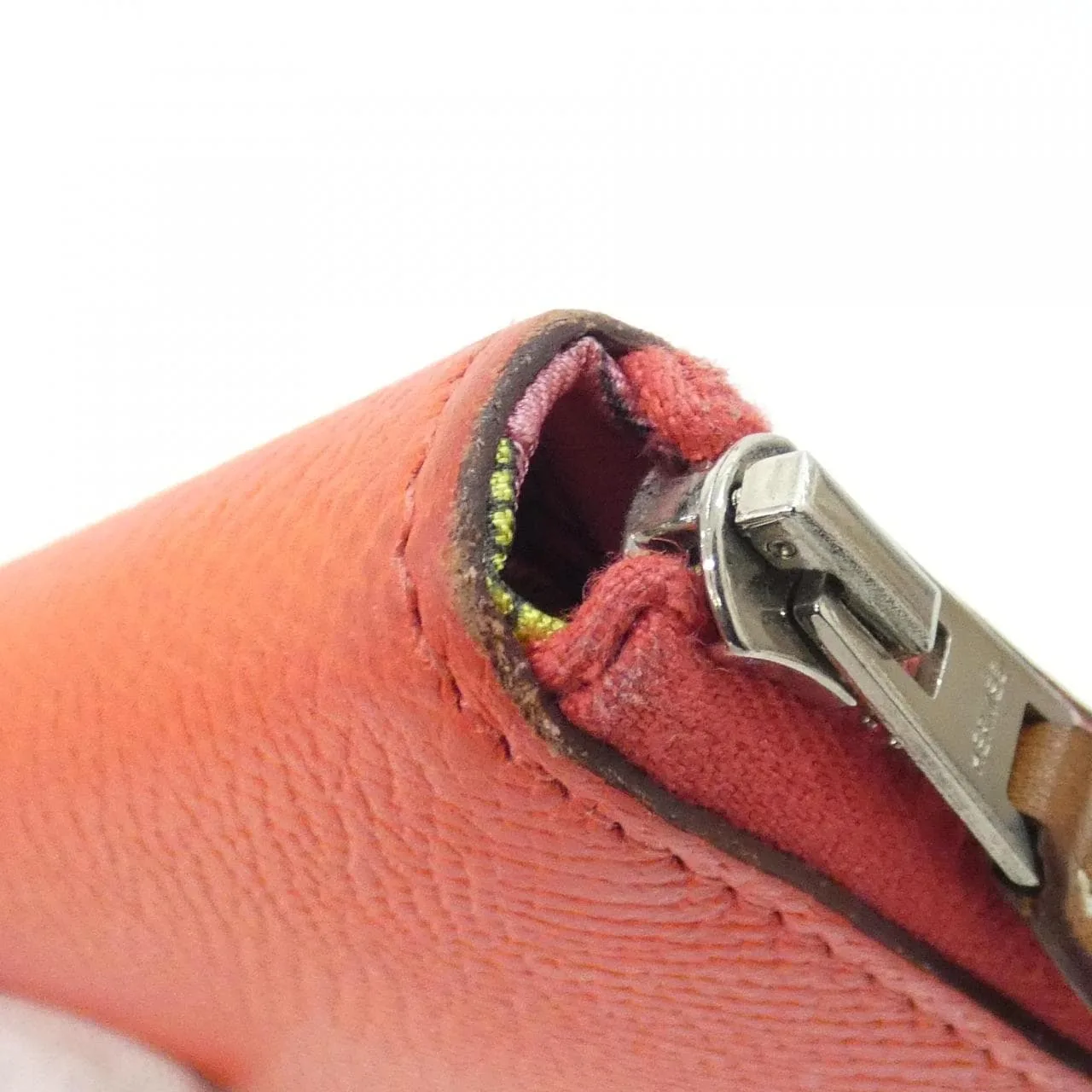 HERMES 064958CK Wallet Epsom Pink Epsom Leather Rank A - Thumbnail 3