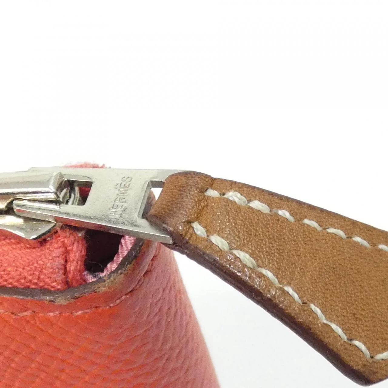 HERMES 064958CK Wallet Epsom Pink Epsom Leather Rank A - Thumbnail 8