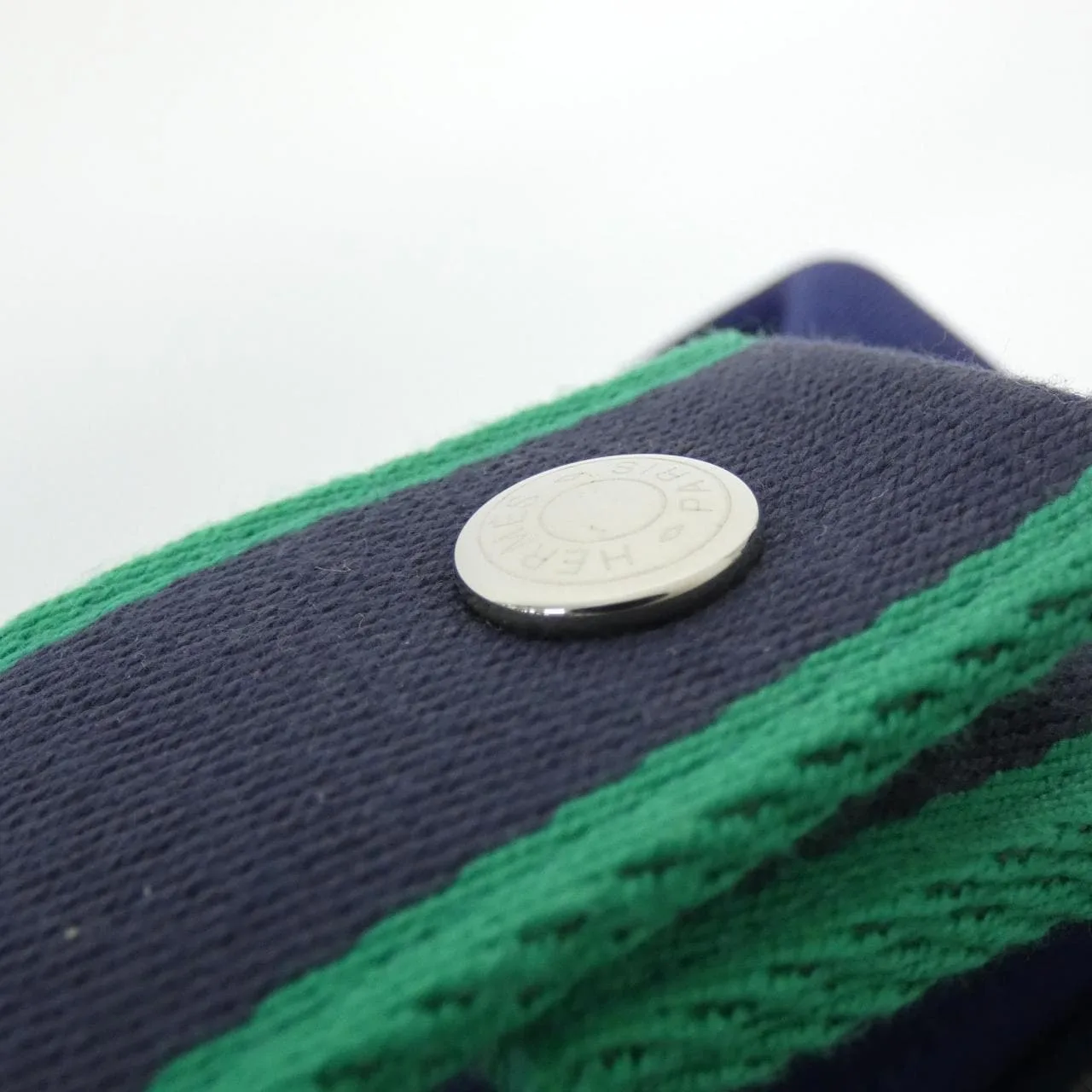 HERMES 103223M Pouch Canvas Black Canvas Rank A - Thumbnail 6