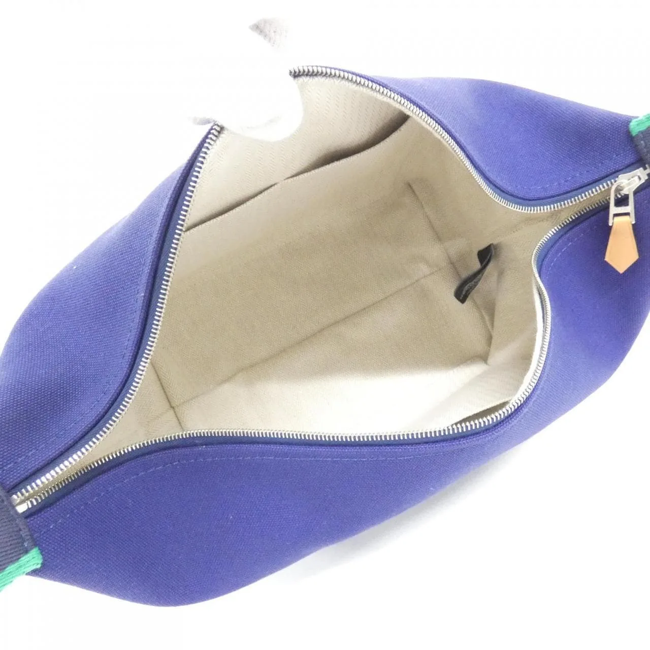 HERMES 103223M Pouch Canvas Black Canvas Rank A - Thumbnail 7