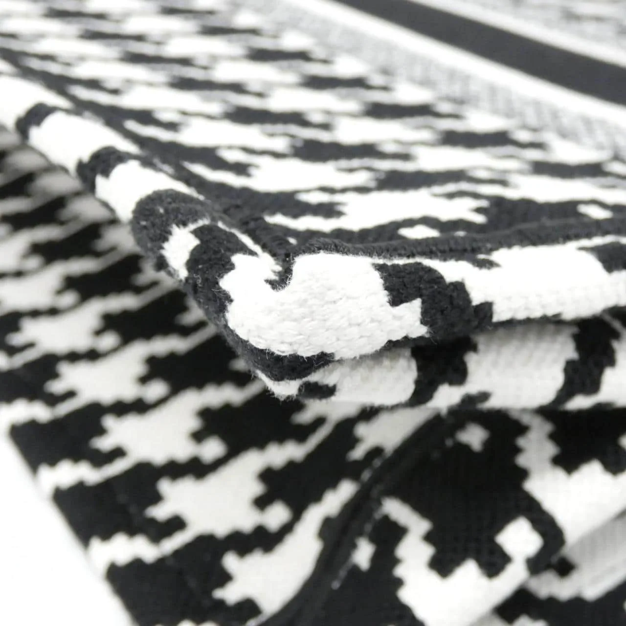 DIOR Book Tote M1296ZTQT Tote Canvas 黑色 帆布 中古品A - 縮圖 3