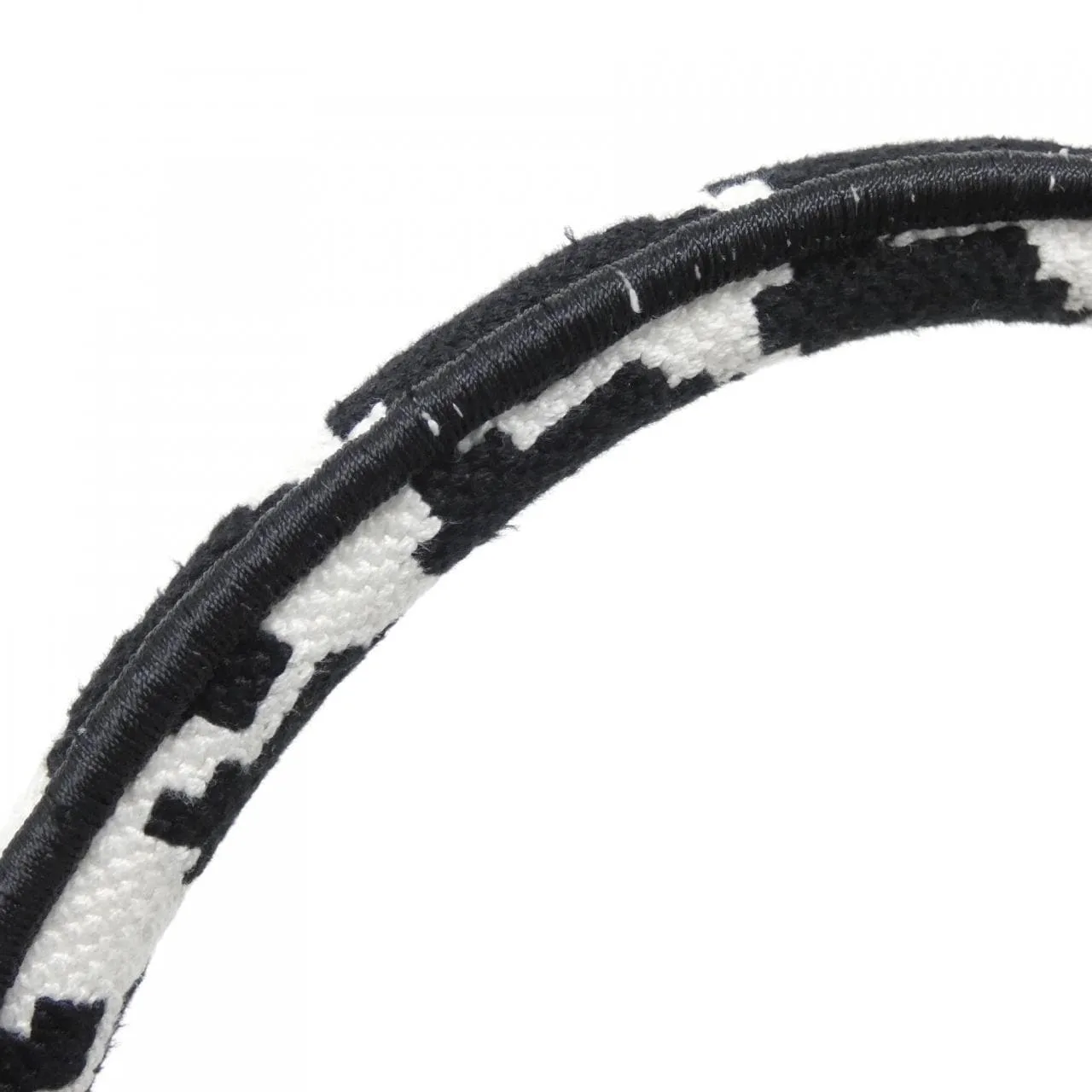 DIOR Book Tote M1296ZTQT Tote Canvas 黑色 帆布 中古品A - 縮圖 7