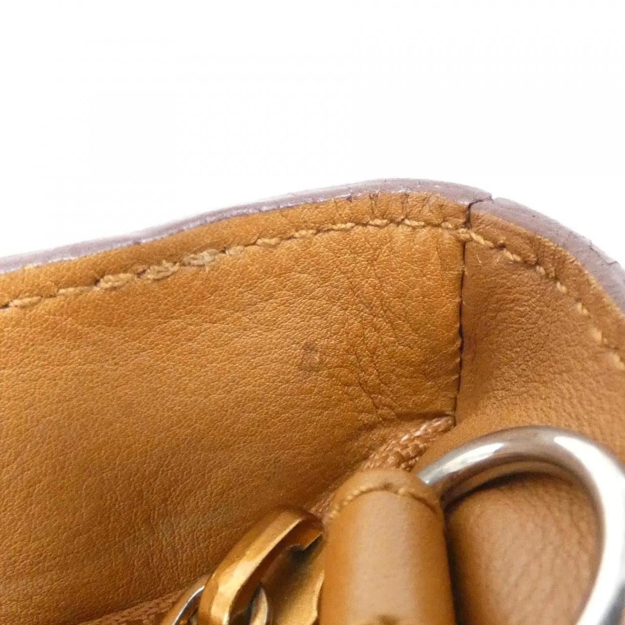 HERMES 049020CK Handbag 金色 中古品A - 縮圖 9